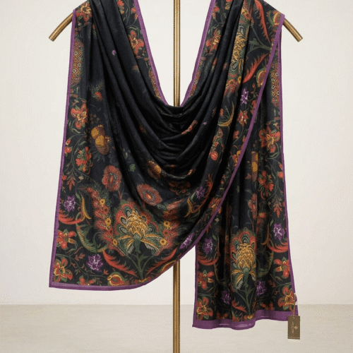 Gemini_Generated_Image_8b3a1w8b3a1w8b3a.png Printed Lawn Purple & Black Multi Dupatta