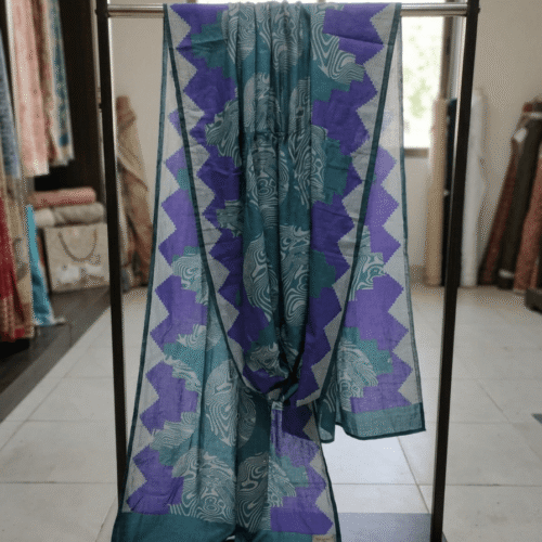 Gemini_Generated_Image_ojkzl8ojkzl8ojkz.png Premium Blue & Purple Printed Lawn Dupatta