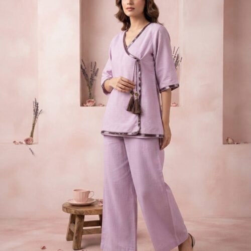 Lilac Andrakha Lawn 2 Piece Suit – Ready to Wear