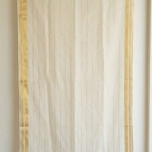 Premium Cream Organza Dupatta