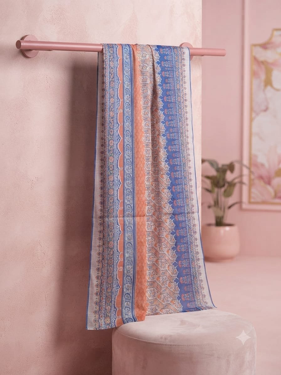 Premium Multicolor Printed Dupatta
