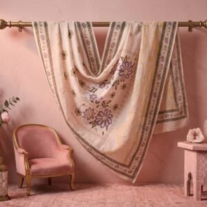 Elegant Floral Printed Nano Dupatta