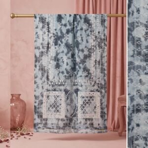 Ethereal Blue Printed Nano Fabric Dupatta